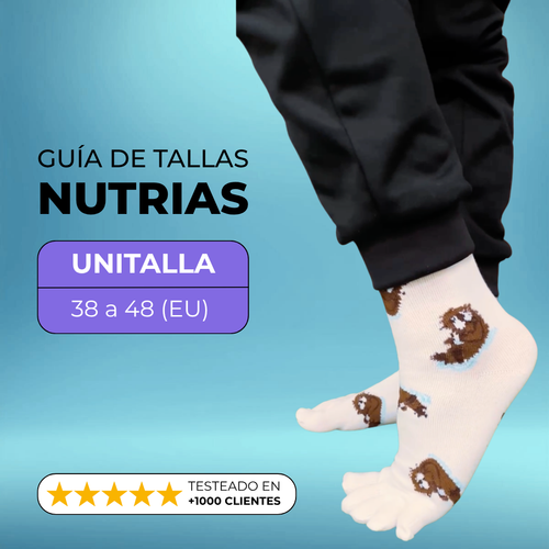 NUTRIAS 🦦 Calcetín de Medía Caña